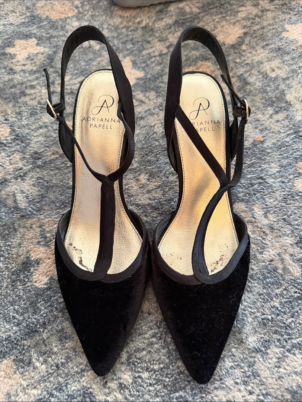 Adrianna Papell Black Heels